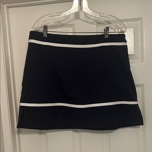 adidas Navy blue Skort with White Accents